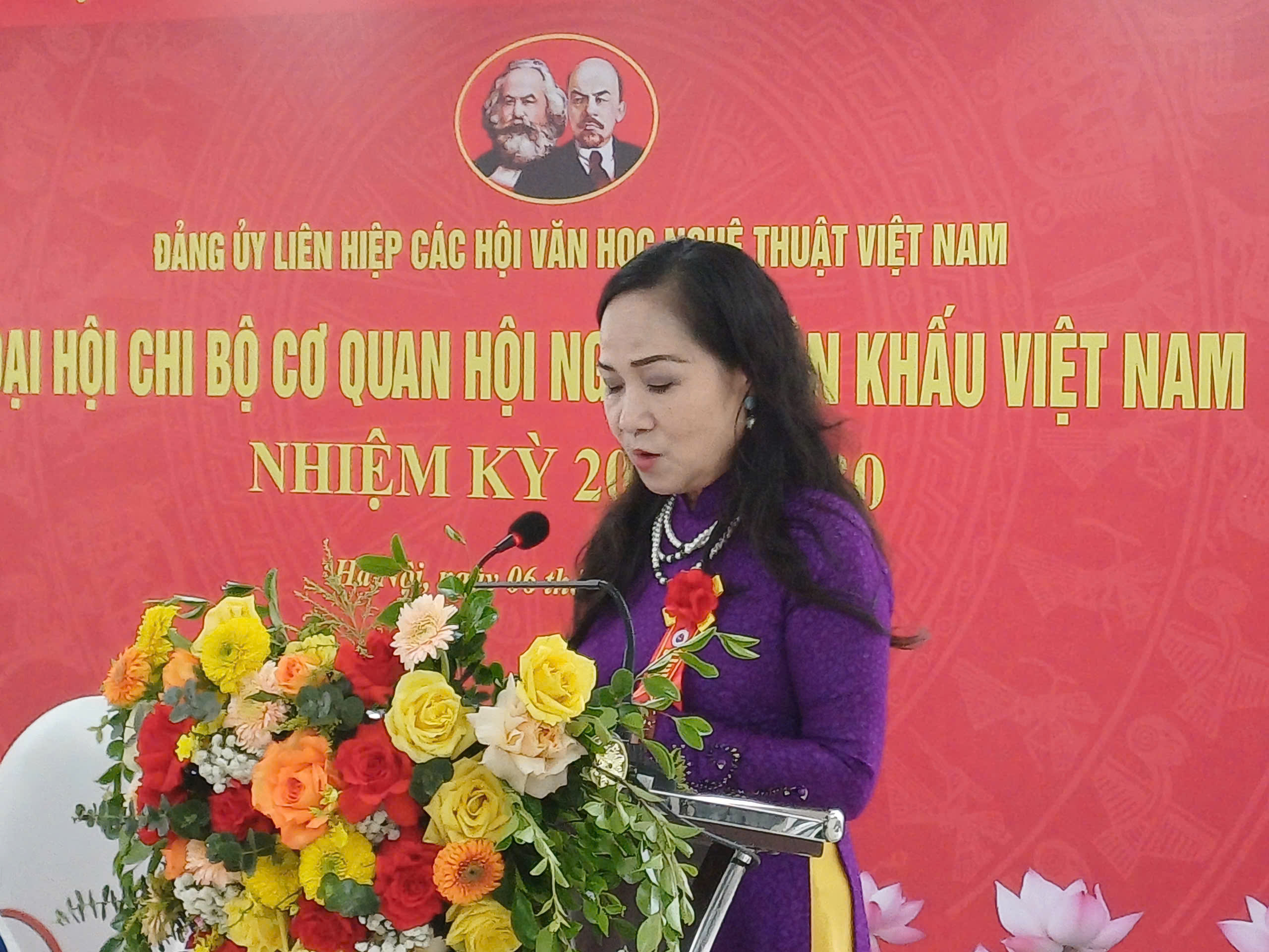 Đại hội Chi bộ Hội Nghệ sĩ Sân khấu Việt Nam nhiệm kỳ 2025 - 2030 - 2