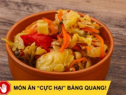 Thông tin doanh nghiệp - 5 món khoái khẩu của nhiều người nhưng “tàn phá” bàng quang – Bạn đã biết chưa?