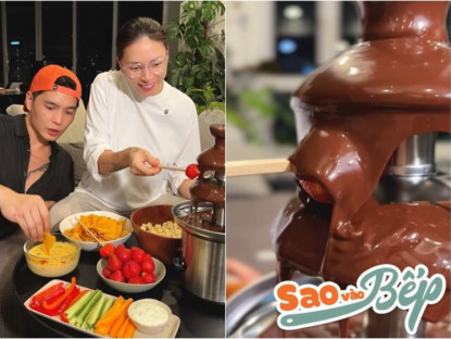 Gia đình - Chồng Ngô Thanh Vân làm bữa ăn đầy màu sắc cho vợ bầu, fan thán phục: &quot;Tu mấy kiếp mới được ông chồng này&quot;