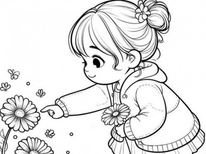 Gia đình - Tặng bé 20 bức tranh tô màu các loài hoa, khám phá thế giới màu sắc và khơi gợi sáng tạo