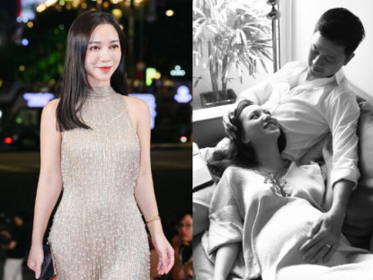 Gia đình - Phú bà Vbiz khoe khoảnh khắc mang bầu “tuyệt đối điện ảnh” bên chồng điển trai, U50 qua 1 lần sinh nở vẫn đẹp phát sáng