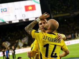 Tiền đạo Joao Figueiredo của Malaysia sút tung lưới ĐT Việt Nam đang nhận lương khủng cỡ nào?