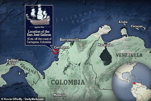 Khám phá mới về xác tàu chở kho báu 20 tỷ USD ở ngoài khơi Colombia - 4