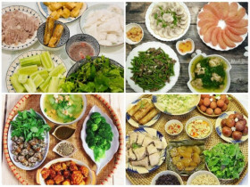 Gợi ý 14 mâm cơm tươi mát, thơm ngon lại cực dễ ăn cho ngày hè nóng bức