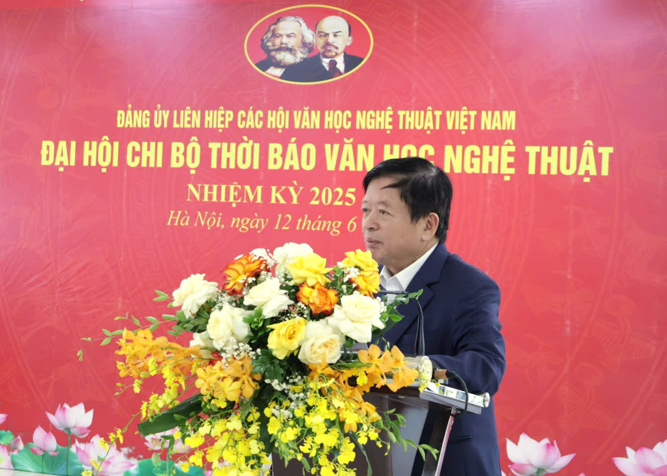 Đại hội Chi bộ Thời báo Văn học nghệ thuật nhiệm kỳ 2025-2027 - 5