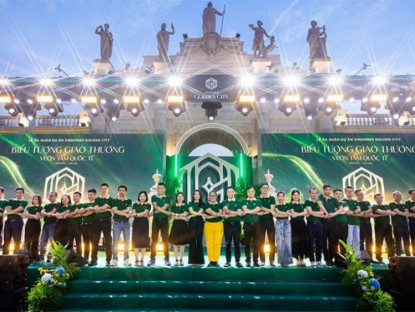 Thông tin doanh nghiệp - Thiên Phúc Group bùng nổ tại sự kiện Kick-Off Vinhomes Golden City