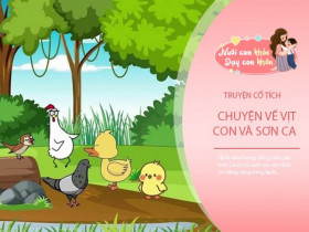 Truyện cổ tích: Vịt con và Sơn Ca