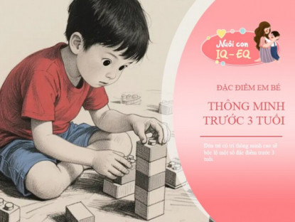 Gia đình - Trẻ có chỉ số IQ cao bí mật &quot;bóc mẽ&quot; đặc điểm này trước 3 tuổi