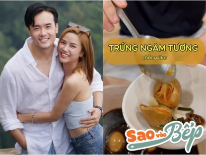 Gia đình - Gái xinh nổi tiếng VTV khoe món trứng siêu ngon chồng làm, vừa ăn vừa xuýt xoa &quot;cực kỳ bắt cơm&quot;