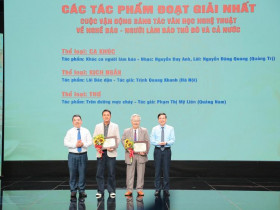 Vinh danh những sáng tác văn học nghệ thuật về nghề báo và người làm báo