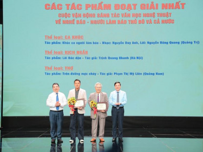 Tin Tức - Vinh danh những sáng tác văn học nghệ thuật về nghề báo và người làm báo