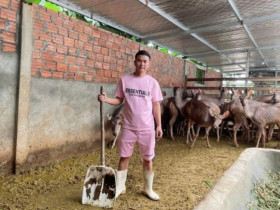 9x Nghệ An nghỉ việc về quê nuôi con hiền lành, thu nhập lên đến cả tỷ đồng/năm