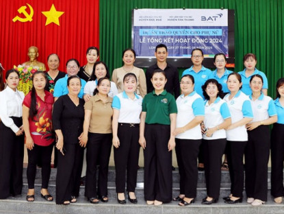 Thông tin doanh nghiệp - BAT Việt Nam và Hội LHPN Long An tổng kết chương trình hỗ trợ phụ nữ phát triển sinh kế