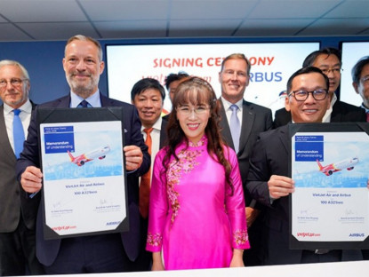 Thông tin doanh nghiệp - Vietjet đặt hàng mới 100 máy bay A320/ A321neo