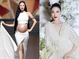 Mỹ nhân Việt 5 lần thi hoa hậu đẹp mặn mà trước ngày lâm bồn, đợi con tròn 1 tuổi sẽ làm đám cưới với người chồng bí mật