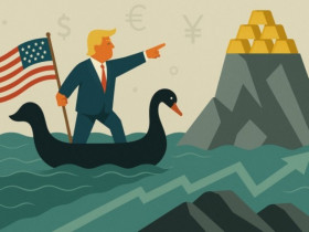 Vàng đang thay thế đồng USD làm đồng tiền dự trữ toàn cầu
