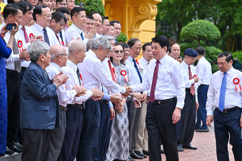 Chủ tịch nước Lương Cường: Tạo dựng diện mạo mới của nền báo chí cách mạng hiện đại, nhân văn, dân tộc, vươn lên - 1