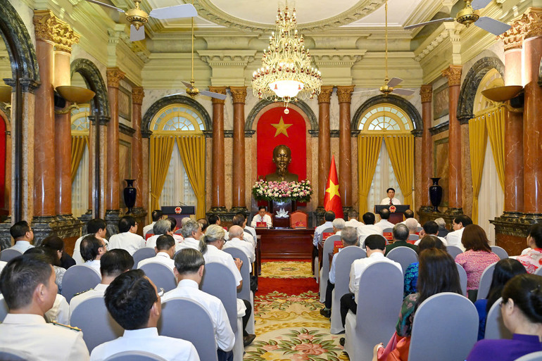 Chủ tịch nước Lương Cường: Tạo dựng diện mạo mới của nền báo chí cách mạng hiện đại, nhân văn, dân tộc, vươn lên - 5