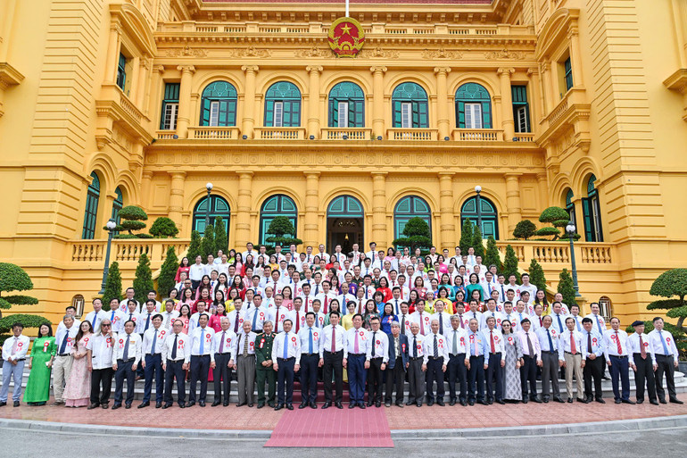 Chủ tịch nước Lương Cường: Tạo dựng diện mạo mới của nền báo chí cách mạng hiện đại, nhân văn, dân tộc, vươn lên - 7