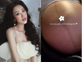 Người mẫu Phạm Thư khoe clip con “quẩy” tưng bừng như DJ trong bụng, em bé chưa chào đời đã có tới 2 người mẹ