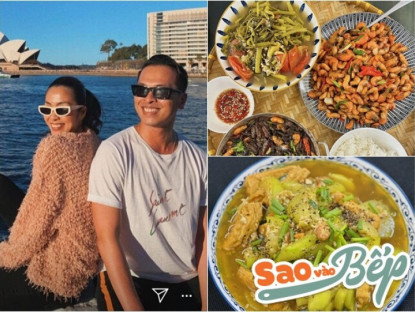 Gia đình - Người đàn ông được Tăng Thanh Hà công khai nói &quot;yêu&quot;: Nấu gì cũng bắt mắt, toàn món dân dã nhìn mà thèm!
