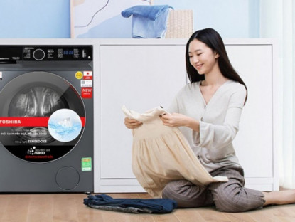 Công nghệ - Giá máy giặt Toshiba Inverter tháng 6: Giảm tới 5 triệu đồng