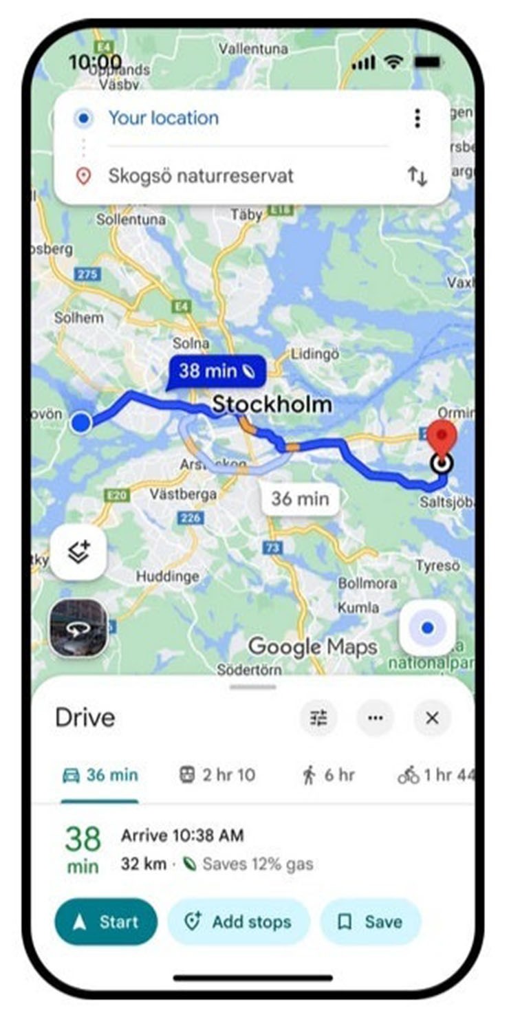 Google Maps bổ sung chức năng giúp chọn cách di chuyển tối ưu - 2