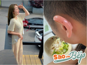 Chồng làm cho Hoa hậu Diễm Hương bào ngư, hải sâm và đủ món ngon: Vợ nấu thì liên tục uống nước, dụi tai