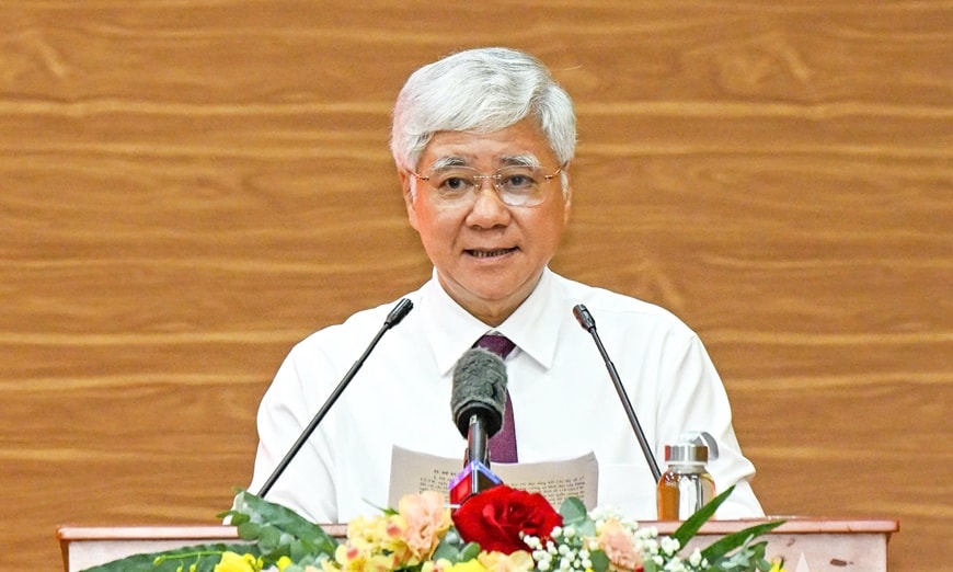 Tổng Bí thư Tô Lâm trao Quyết định thành lập Cơ quan Ủy ban Trung ương Mặt trận Tổ quốc Việt Nam - 6