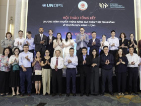 Tổng kết Chương trình truyền thông nâng cao nhận thức cộng đồng về chuyển dịch năng lượng