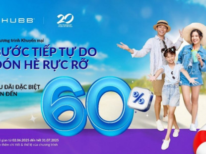 Thông tin doanh nghiệp - “Bước tiếp tự do, đón hè rực rỡ” cùng Chubb Life với tổng giá trị quà tặng hấp dẫn lên đến 12,5 tỷ đồng