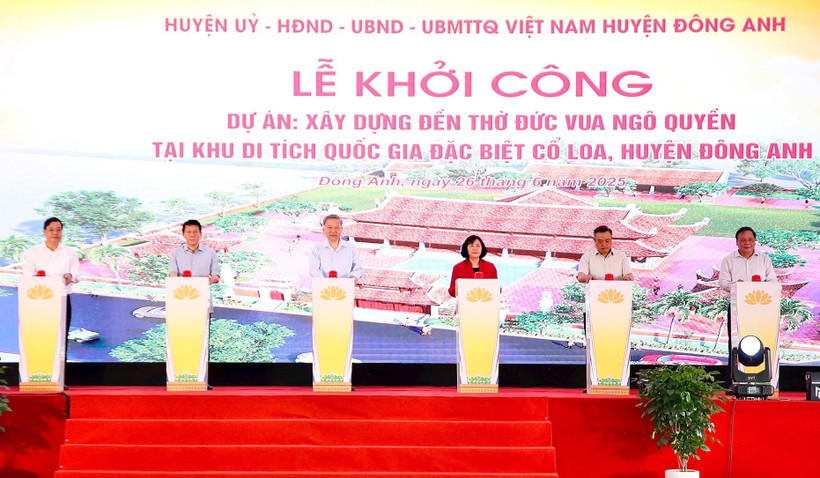 Khởi công xây dựng đền thờ Đức vua Ngô Quyền - 1
