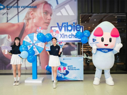 Thông tin doanh nghiệp - Bảo hiểm VietinBank đưa mascot Vibie “đi muôn nơi”