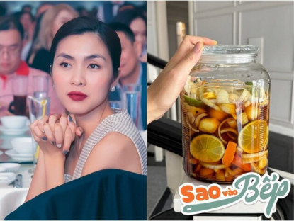 Gia đình - Học &quot;nàng dâu nghìn tỷ&quot; của showwbiz Việt làm những loại thức uống thơm ngon, còn tốt cho sức khỏe