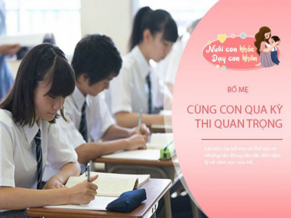 Gia đình - Đừng nói &quot;Điểm kém thì đừng về nhà nữa'' hãy thay bằng câu này để sửa chữa nỗi buồn khi con điểm thấp