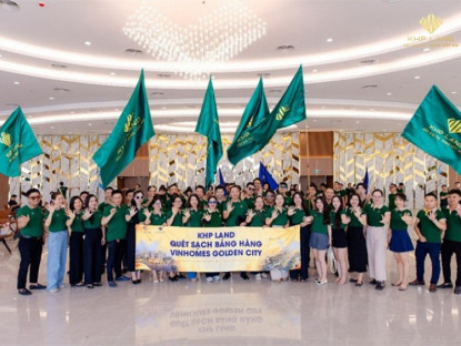 Thông tin doanh nghiệp - KHP Land được Vinhomes chọn là “F1” phân phối chiến lược Vinhomes Golden City Hải Phòng