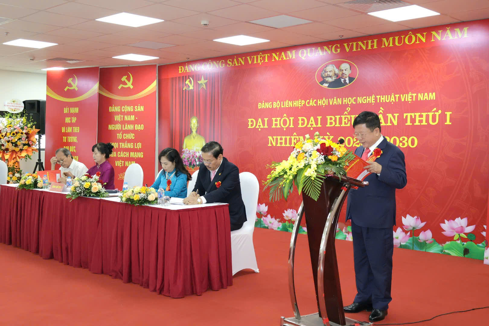 Đại hội đại biểu Đảng bộ Liên hiệp các Hội Văn học nghệ thuật Việt Nam lần thứ I nhiệm kỳ 2025-2030 - 4