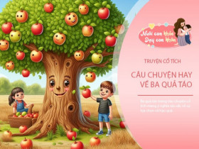 Truyện cổ tích: Ba quả táo