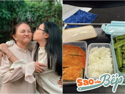 Gia đình - Mẹ Phương Mỹ Chi làm cơm cho con mang đến phim trường, Trấn Thành xuýt xoa: &quot;Nách giật 45 độ!&quot;