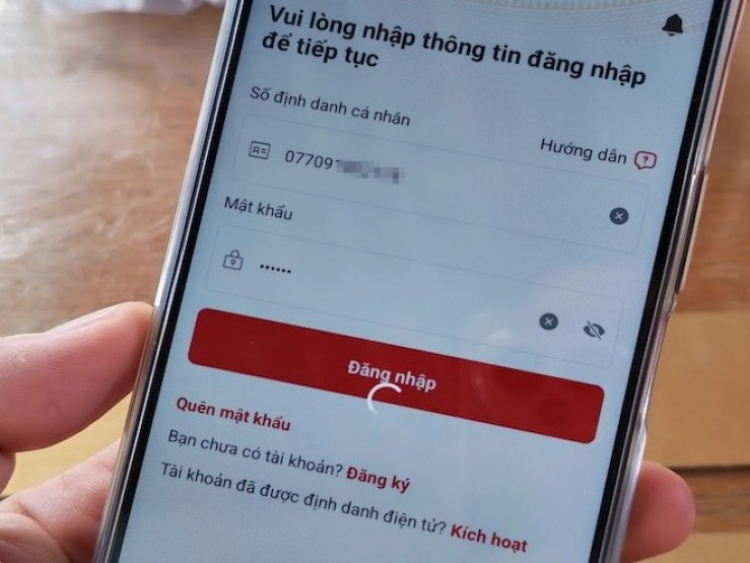 VNeID khó truy cập khi người dùng đổ xô vào xem quê quán mới