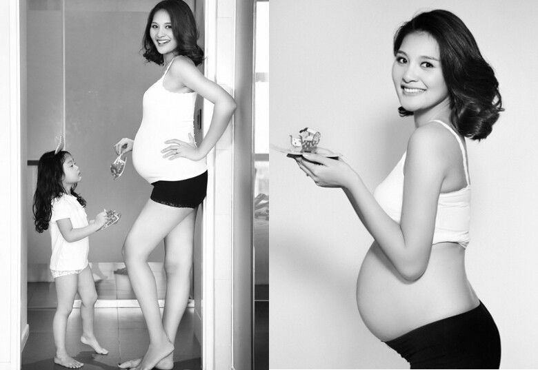 3 người đẹp tên Hương Giang: Hoa khôi quê Hà Nội sau sinh vẫn đẹp như gái son, hoa hậu lấy chồng ngoại quốc có 2 con gái - 6