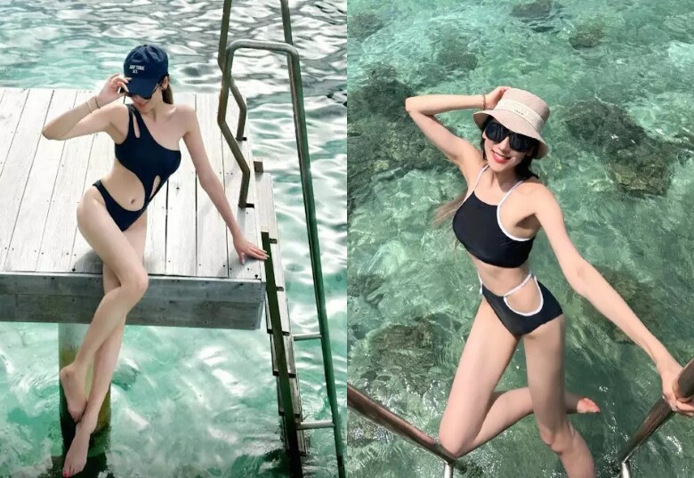 Á hậu nóng bỏng vướng nghi vấn mang thai con thứ 5 với chồng đại gia, chiếc bụng to bất thường trở thành tâm điểm - 7