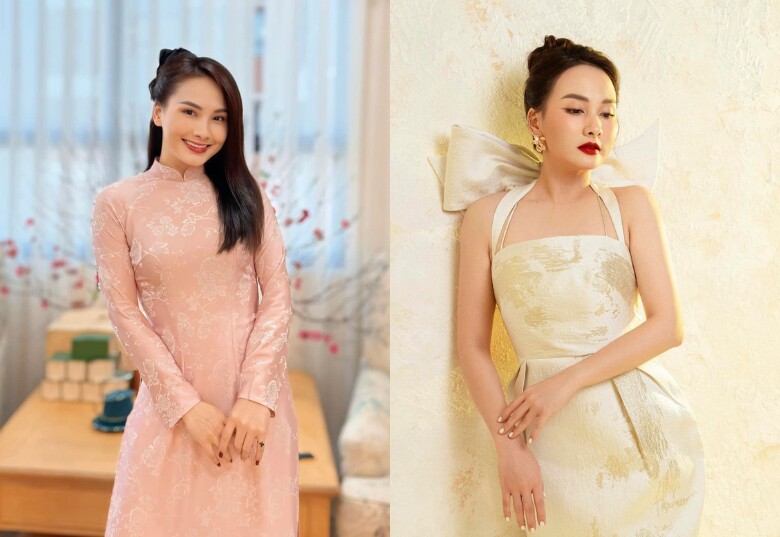 Sao Việt đẻ 2 con cách nhau 10 tuổi: Thanh Thuý bị đồn có bầu để níu giữ hôn nhân, &#34;vợ Quốc Trường&#34; sinh xong càng rạng rỡ - 5