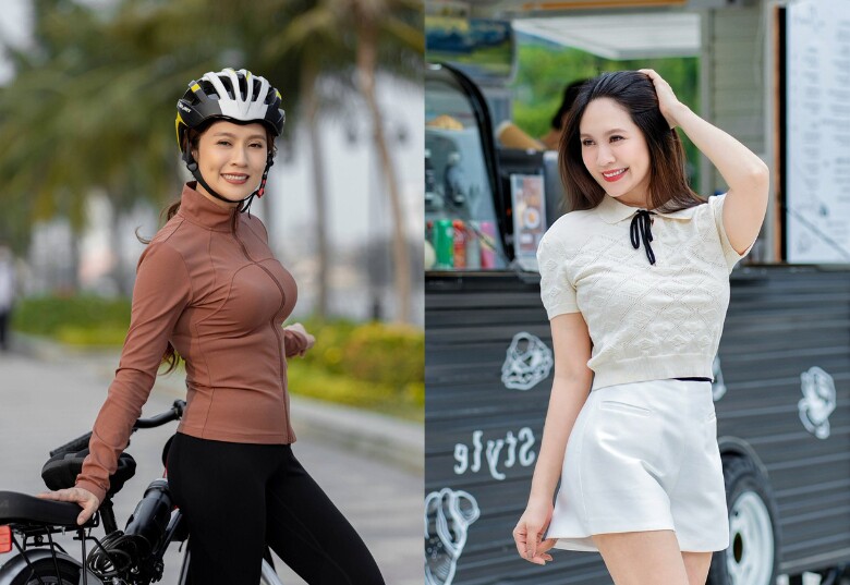 Sao Việt đẻ 2 con cách nhau 10 tuổi: Thanh Thuý bị đồn có bầu để níu giữ hôn nhân, &#34;vợ Quốc Trường&#34; sinh xong càng rạng rỡ - 8
