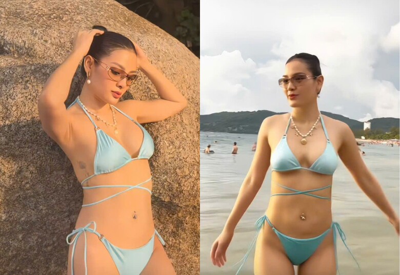 Ca sĩ Việt nhận gần 90 lượng vàng trong ngày cưới khoe body mướt mắt sau 3 tháng sinh con, bảo sao “hồng hài nhi” không yêu - 2