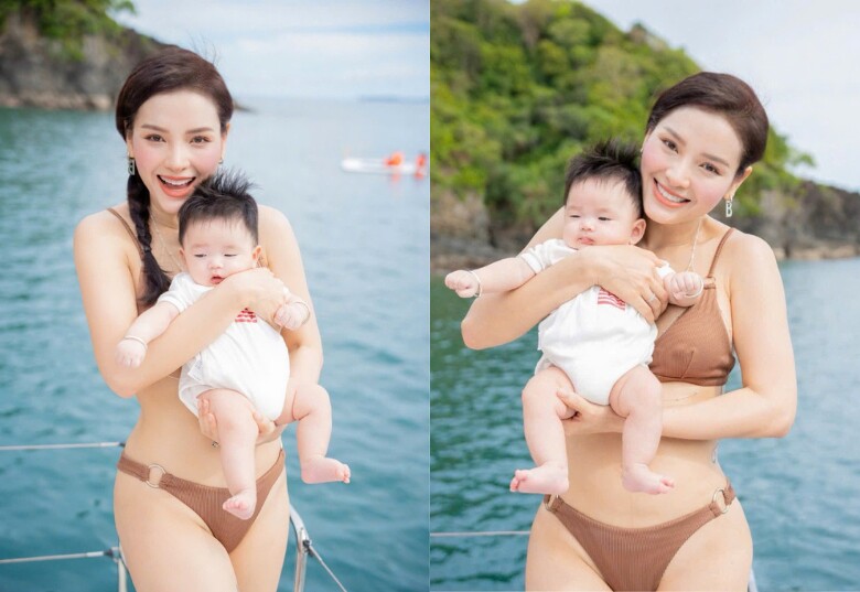 Ca sĩ Việt nhận gần 90 lượng vàng trong ngày cưới khoe body mướt mắt sau 3 tháng sinh con, bảo sao “hồng hài nhi” không yêu - 6