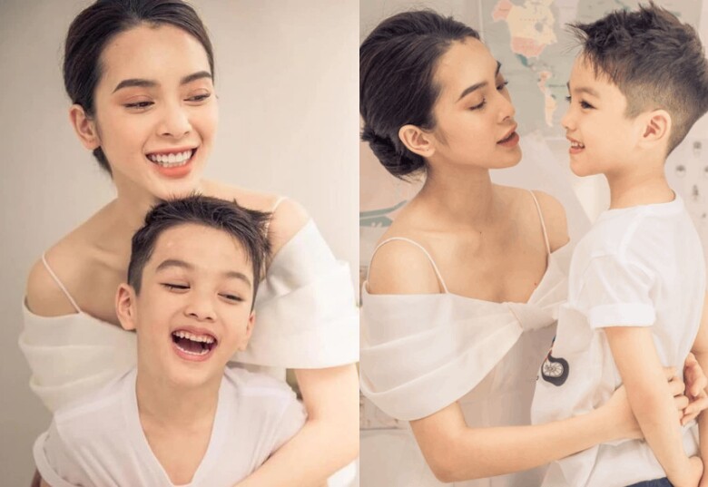 Người đẹp Việt sinh con ở tuổi đôi mươi rồi làm mẹ đơn thân: Người làm dâu hào môn, người nỗ lực từng ngày vì con - 8