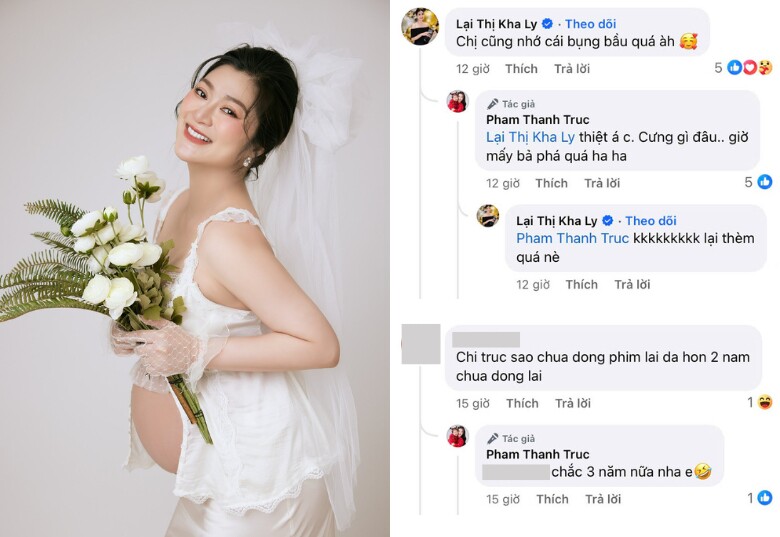 Diễn viên Thanh Trúc bất ngờ khoe bụng bầu “vượt mặt”, sắp sửa đón con thứ 2 với người chồng bí mật? - 2