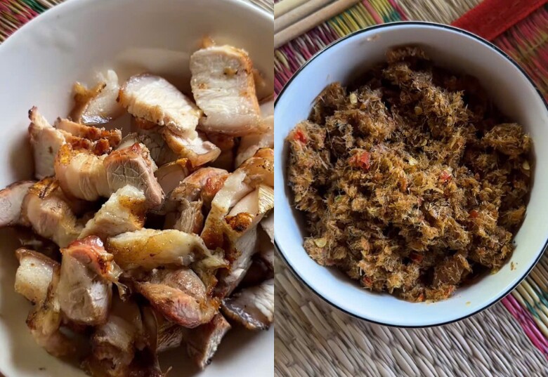 H’Hen Niê mang thai ăn đủ món từ đặc sản đến dân dã, chồng dậy từ 4h sáng chưng cả &#34;thau yến&#34; cho vợ bầu - 3