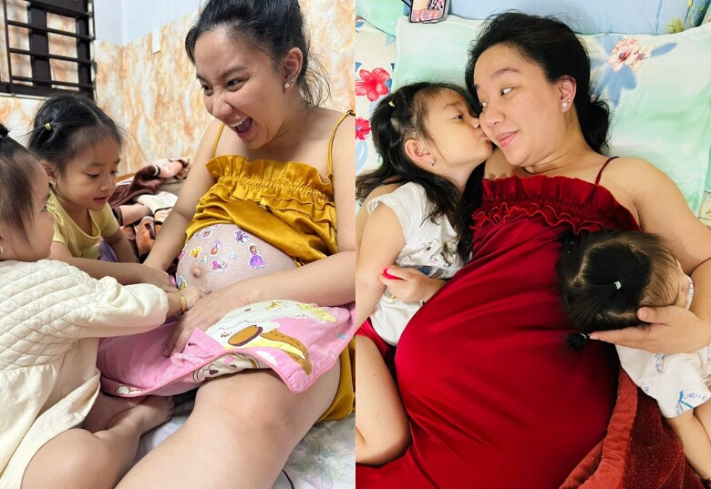 Hoa khôi Đồng Nai 5 năm đẻ 3 con: Không dám mang thai tiếp dù nhà có điều kiện, sinh xong &#34;lột xác&#34; trẻ đẹp không kém hoa hậu - 4